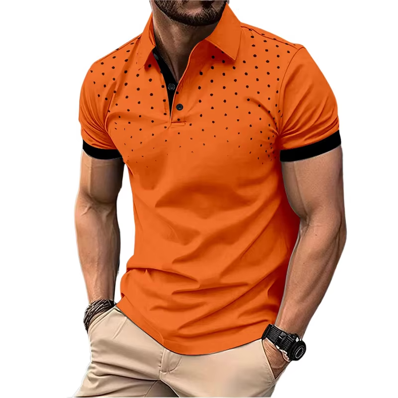 "Essential Ease: Short Sleeve Polo Shirt"