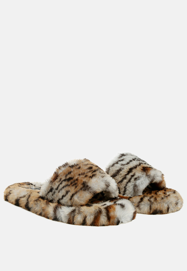 Snuggle Indoor Fur Flats