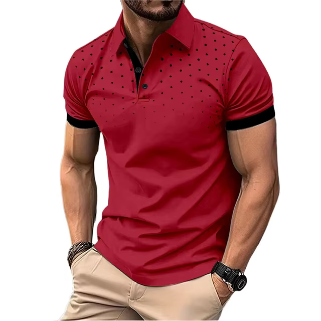 "Essential Ease: Short Sleeve Polo Shirt"