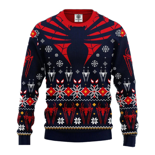 "Spider Punk Holiday Sweater"