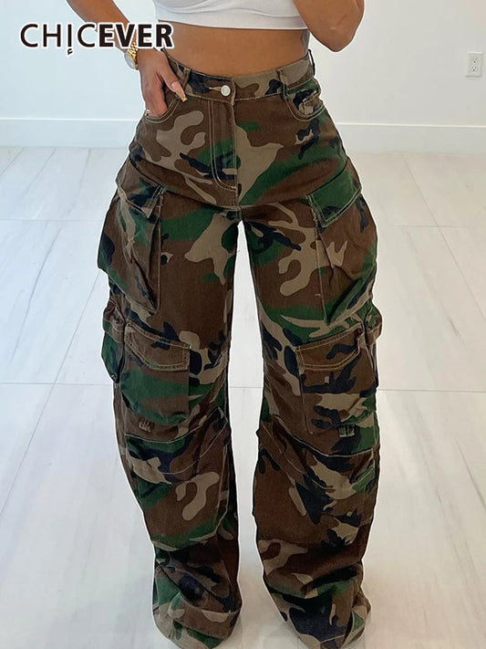 Salute! Camouflage Cargo Pants