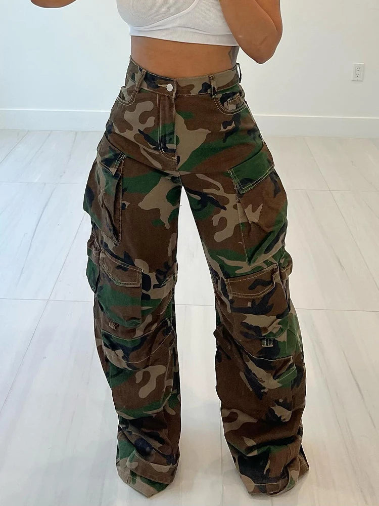 Salute! Camouflage Cargo Pants